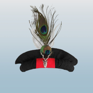 black-cap-with-feather-and-markhor-badge